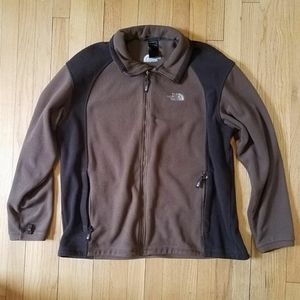 Men's The North Face full zip warm fleece jacket size XL in great condition